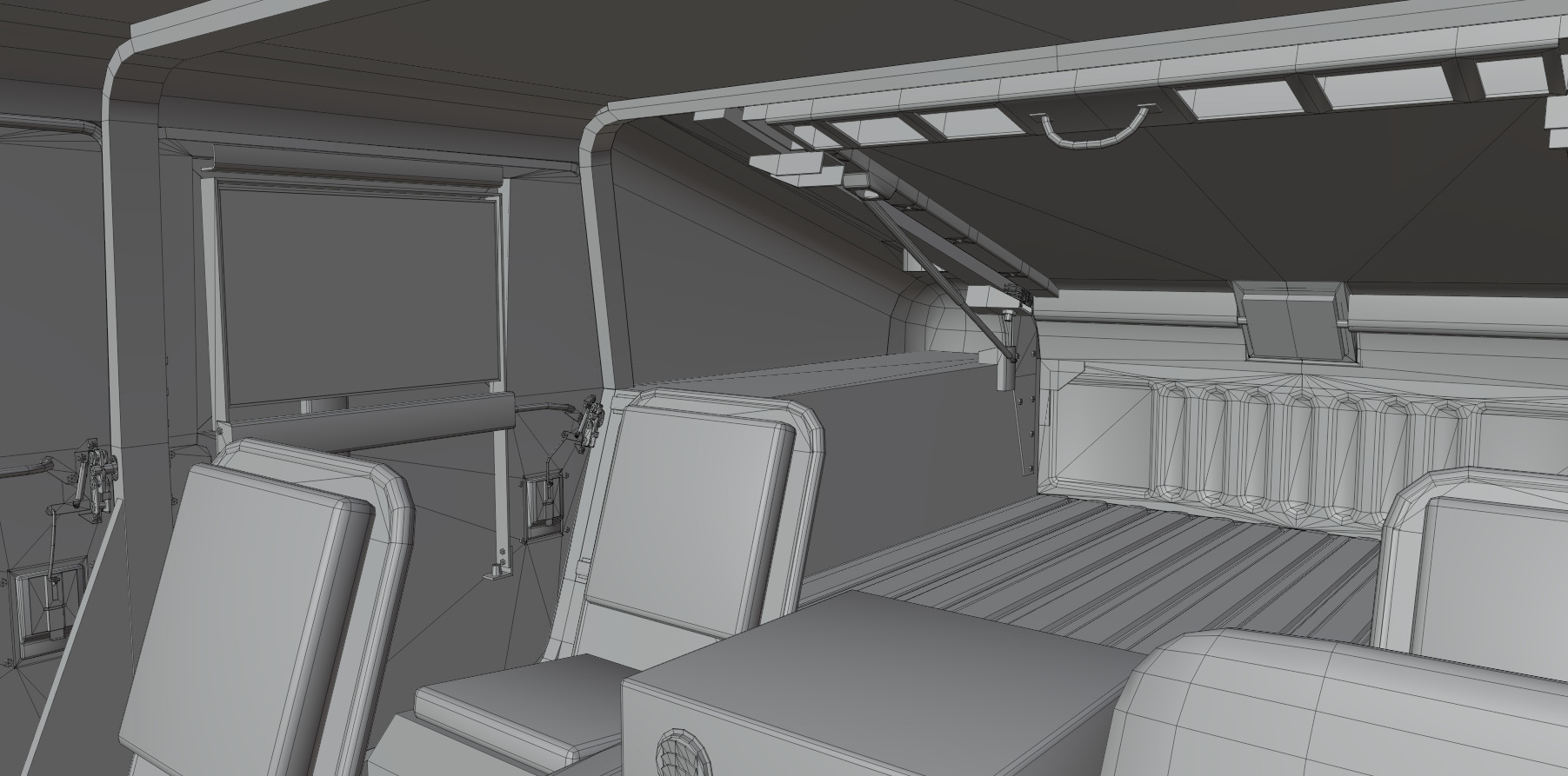 HUMVEE US Army Low-poly 3D model_15