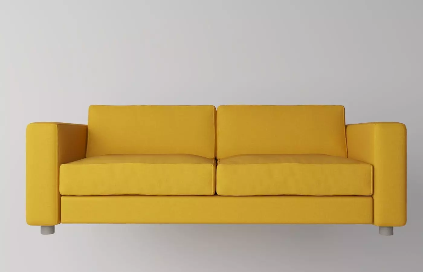 Sofa Yellow 3D model_0