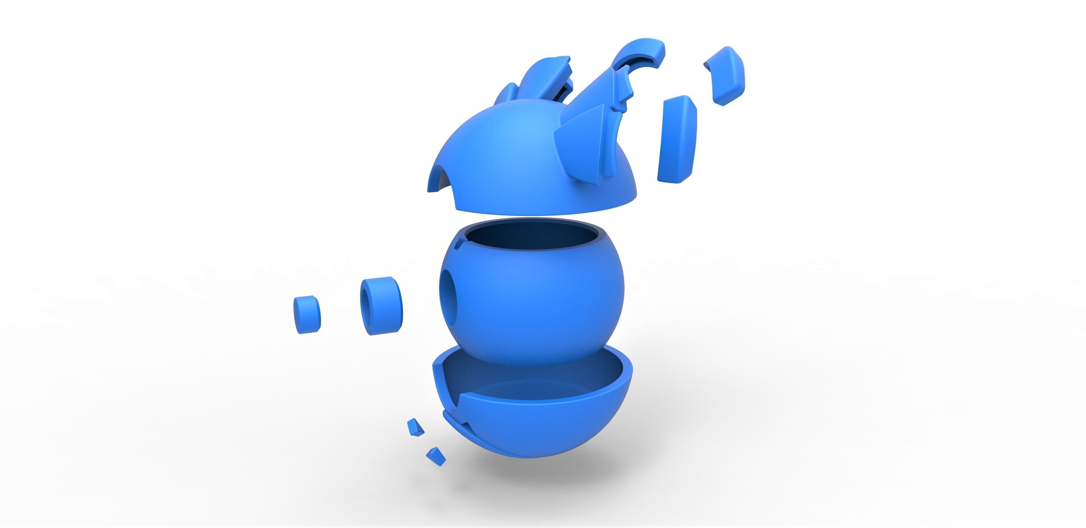 Snubbull orb 3D print model_17