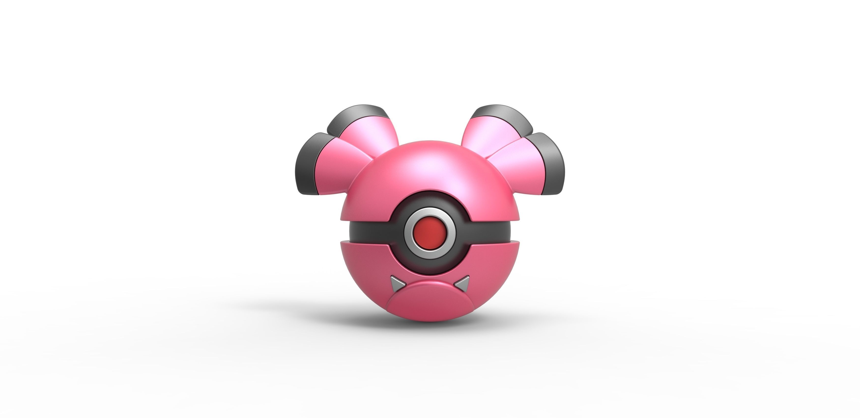 Snubbull orb 3D print model_2