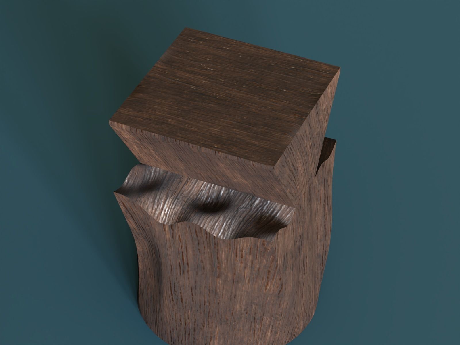 Pedestal 15 3D print model_3