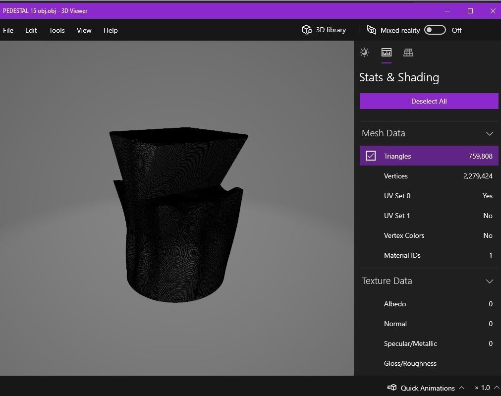 Pedestal 15 3D print model_17
