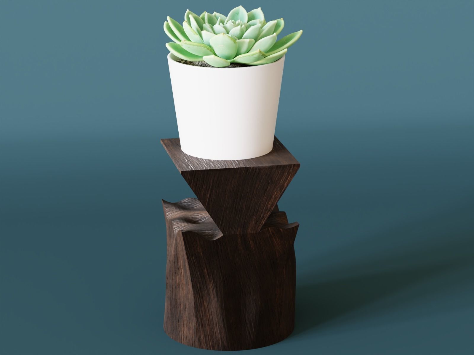 Pedestal 15 3D print model_1