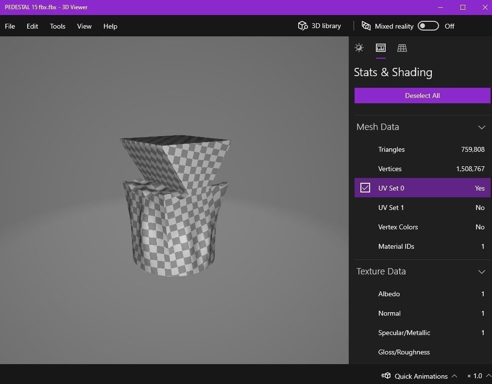 Pedestal 15 3D print model_14