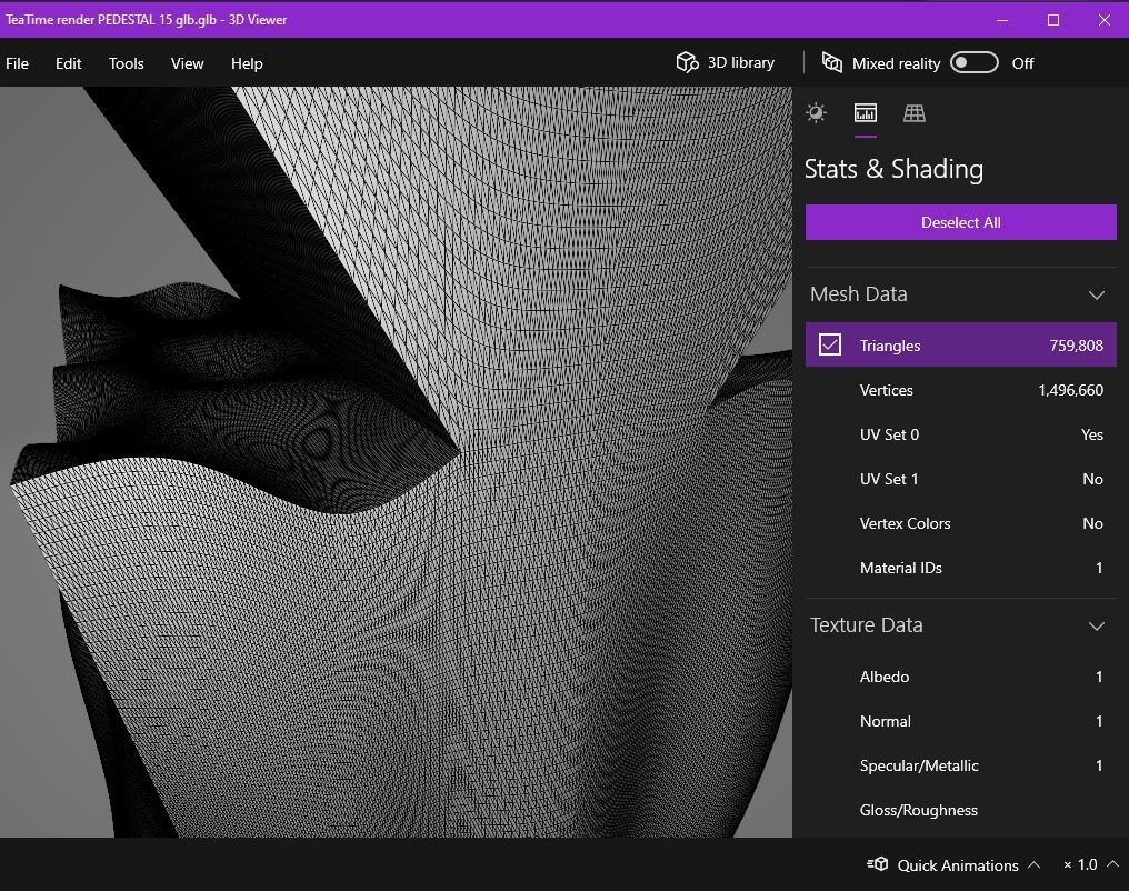 Pedestal 15 3D print model_20