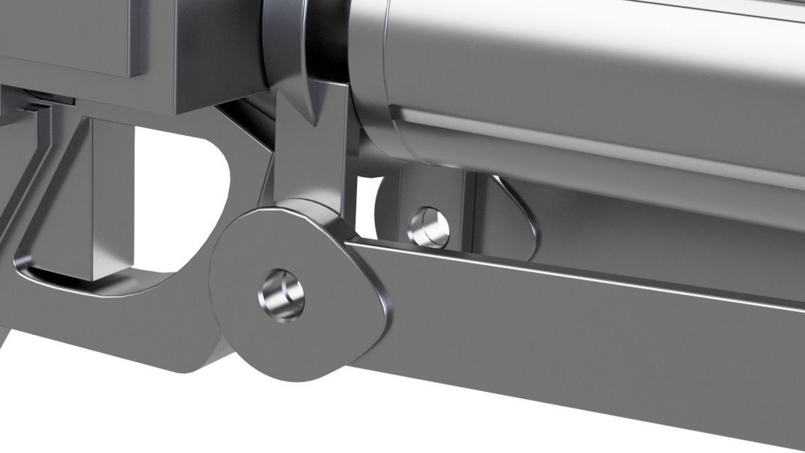 Star Wars The Clone Wars - DC-15S Blaster Animated 3D print model_8