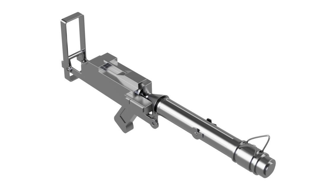 Star Wars The Clone Wars - DC-15S Blaster Animated 3D print model_1