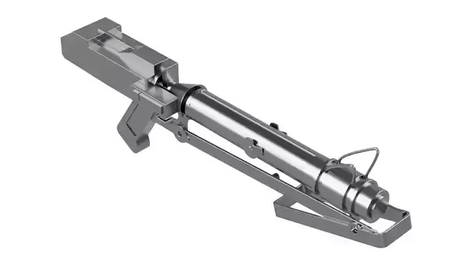 Star Wars The Clone Wars - DC-15S Blaster Animated