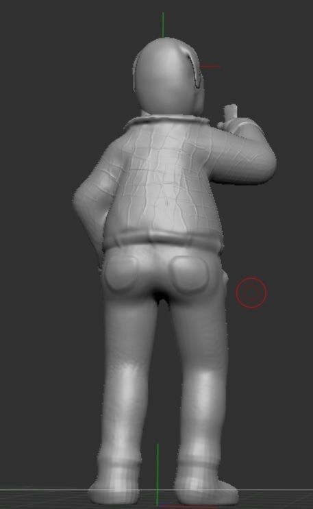 Tik Tok pigman 3D print model_2