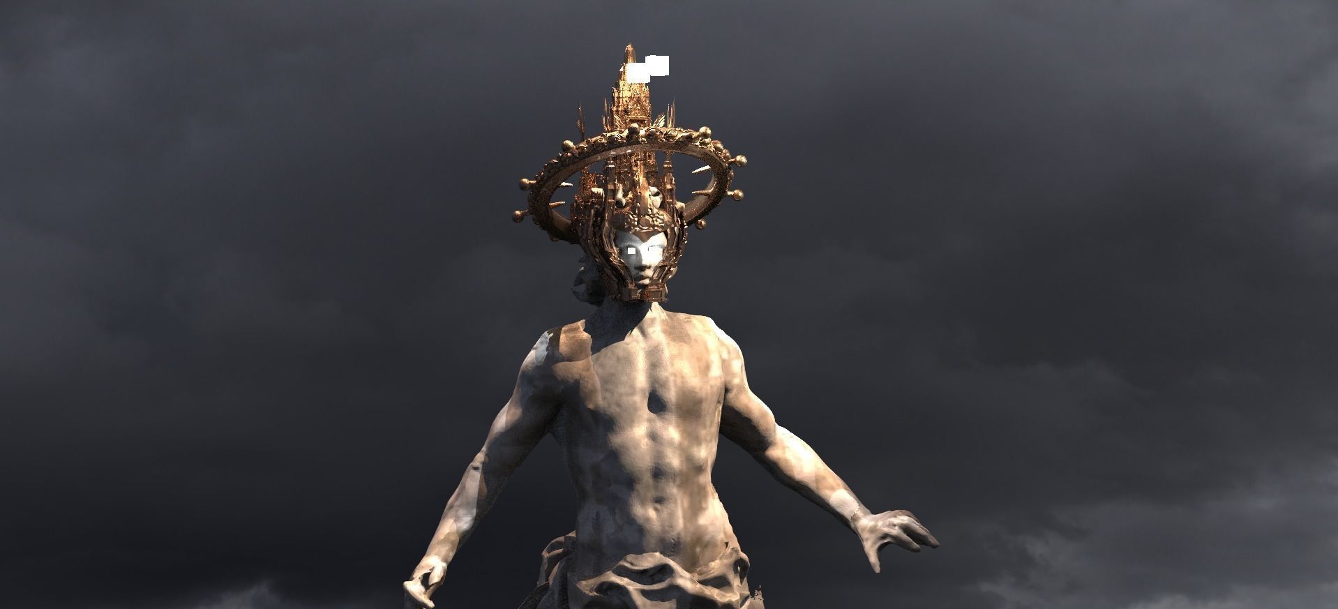 Kingdom Crown Angelic Portal 3D model_1