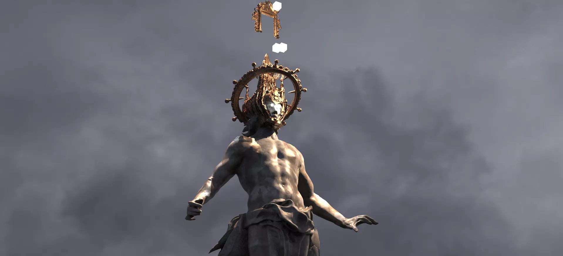 Kingdom Crown Angelic Portal 3D model_0