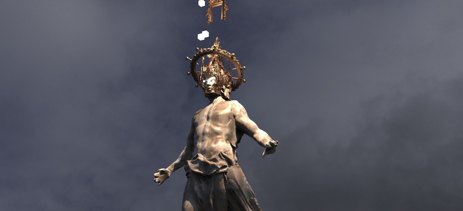 Kingdom Crown Angelic Portal 3D model_2