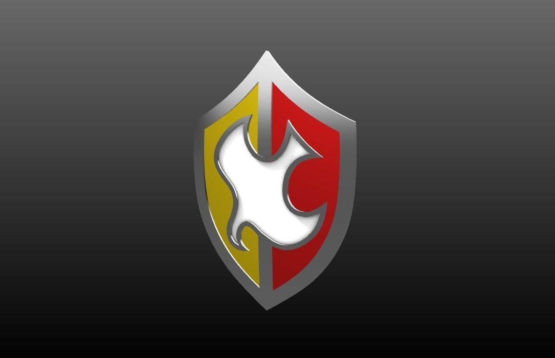 Peacemaker Shield Finale 3D print model_1