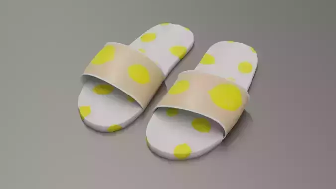 Lemon slippers