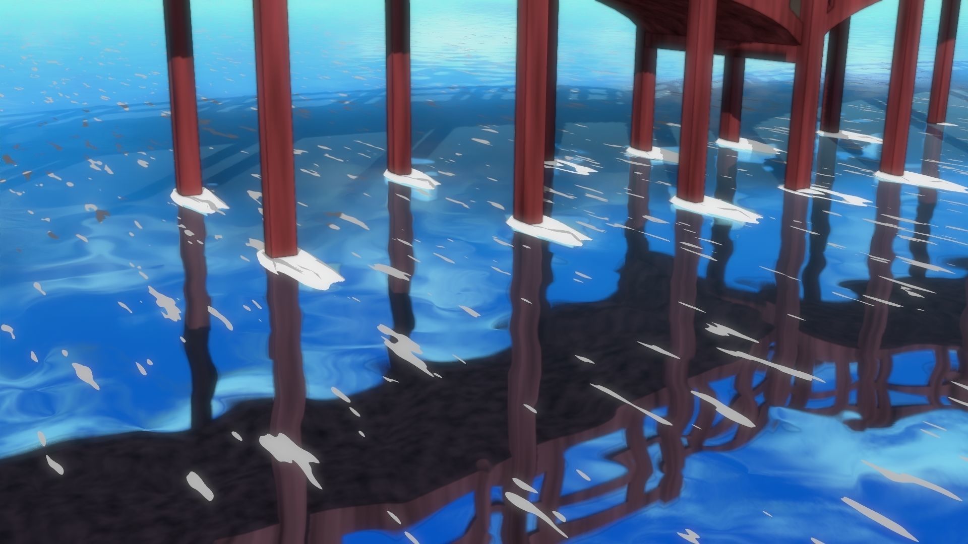 For Anime in Blender - Water Reflections 3D model_12