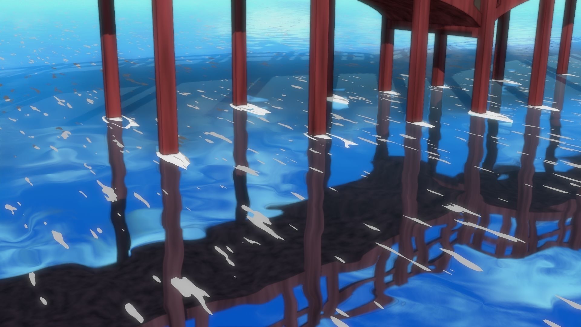 For Anime in Blender - Water Reflections 3D model_16