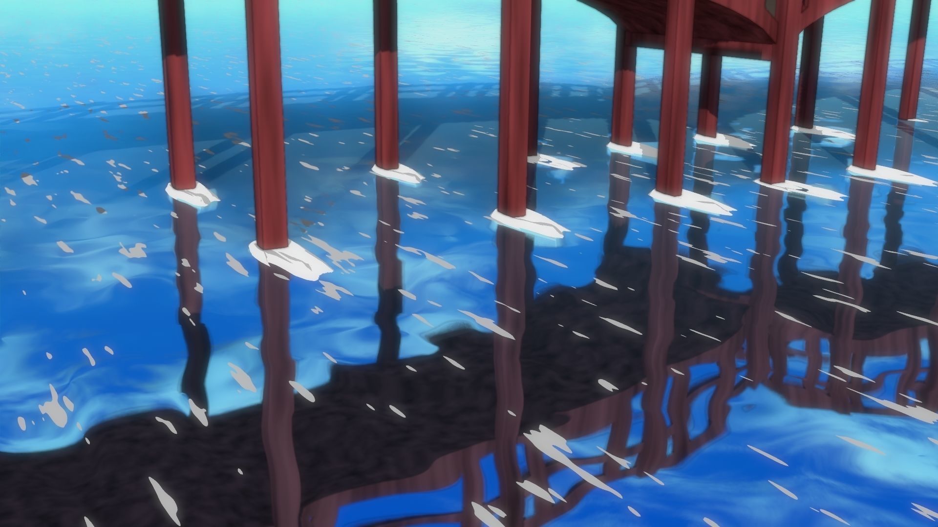 For Anime in Blender - Water Reflections 3D model_31