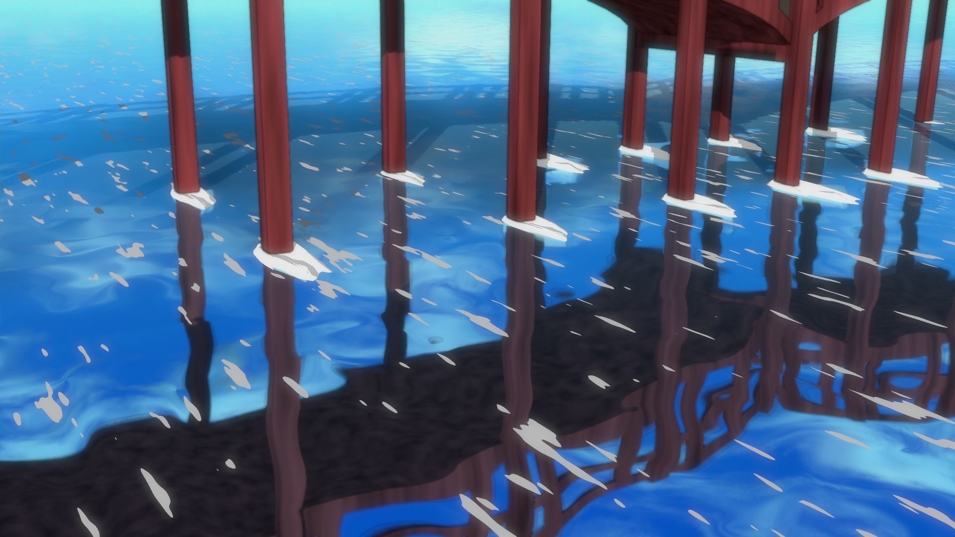 For Anime in Blender - Water Reflections 3D model_29