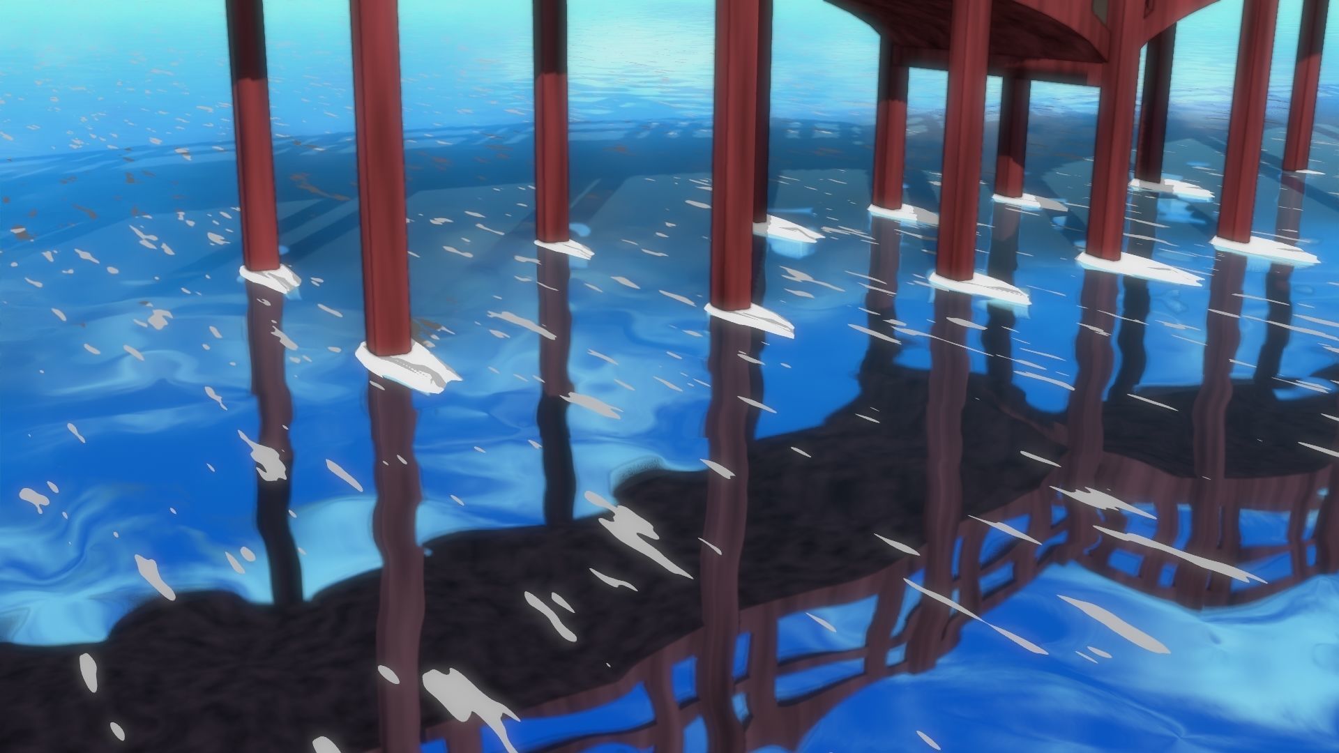 For Anime in Blender - Water Reflections 3D model_19