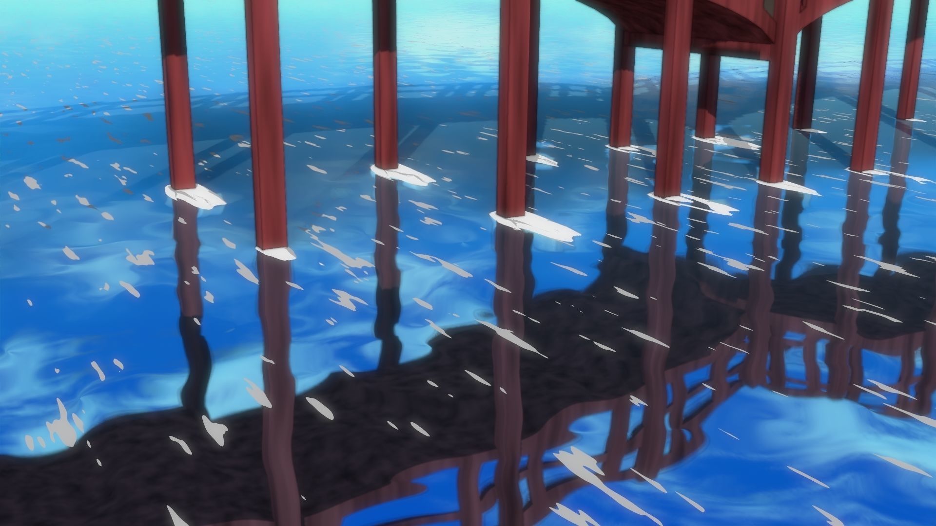 For Anime in Blender - Water Reflections 3D model_34