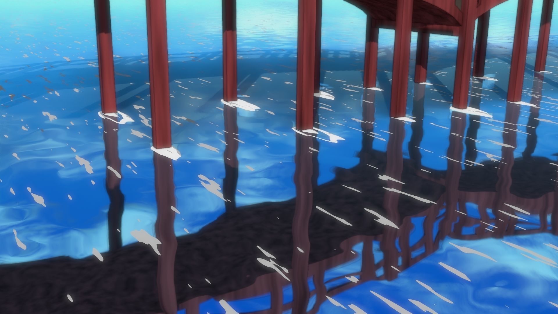 For Anime in Blender - Water Reflections 3D model_6