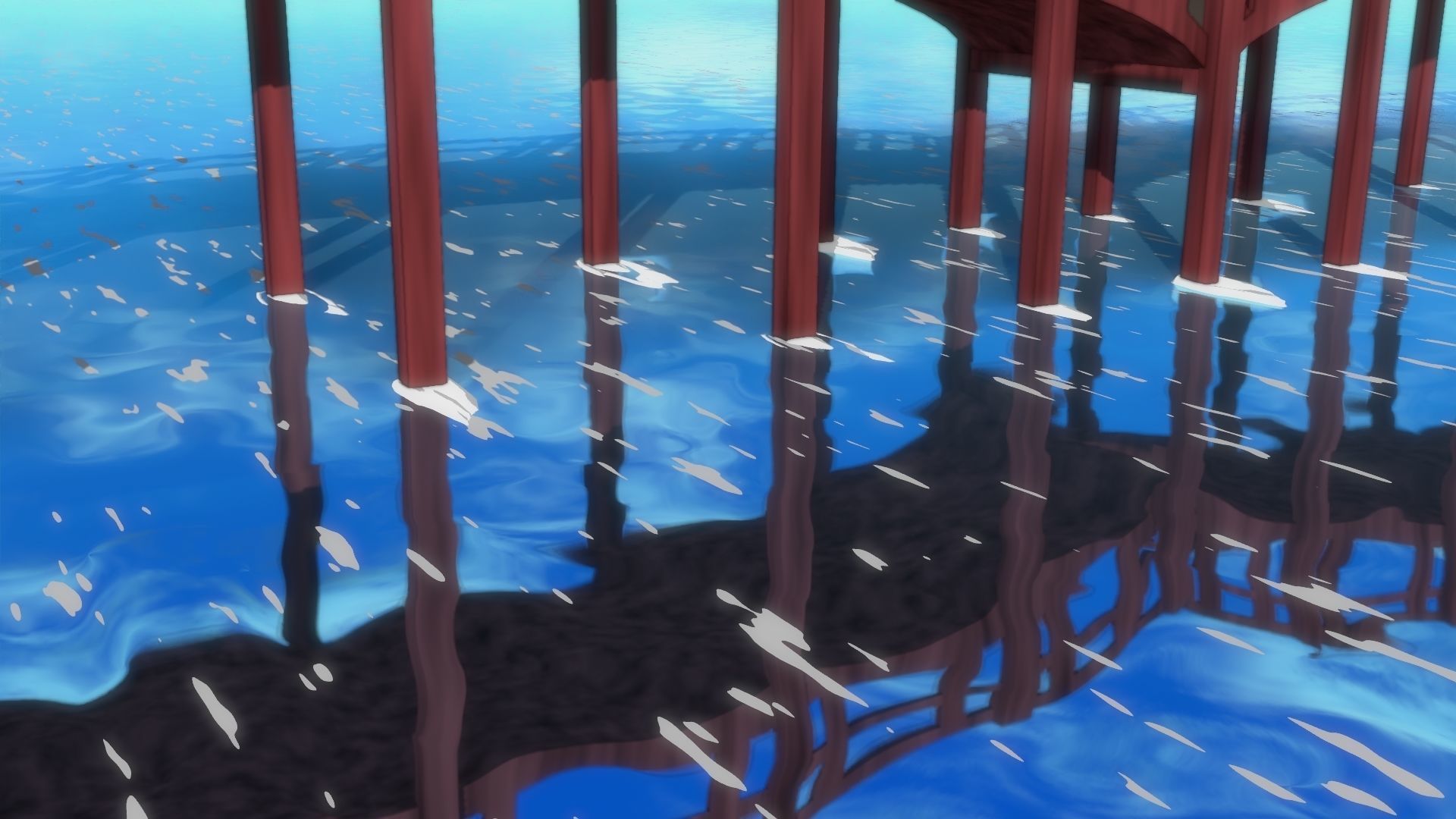 For Anime in Blender - Water Reflections 3D model_26
