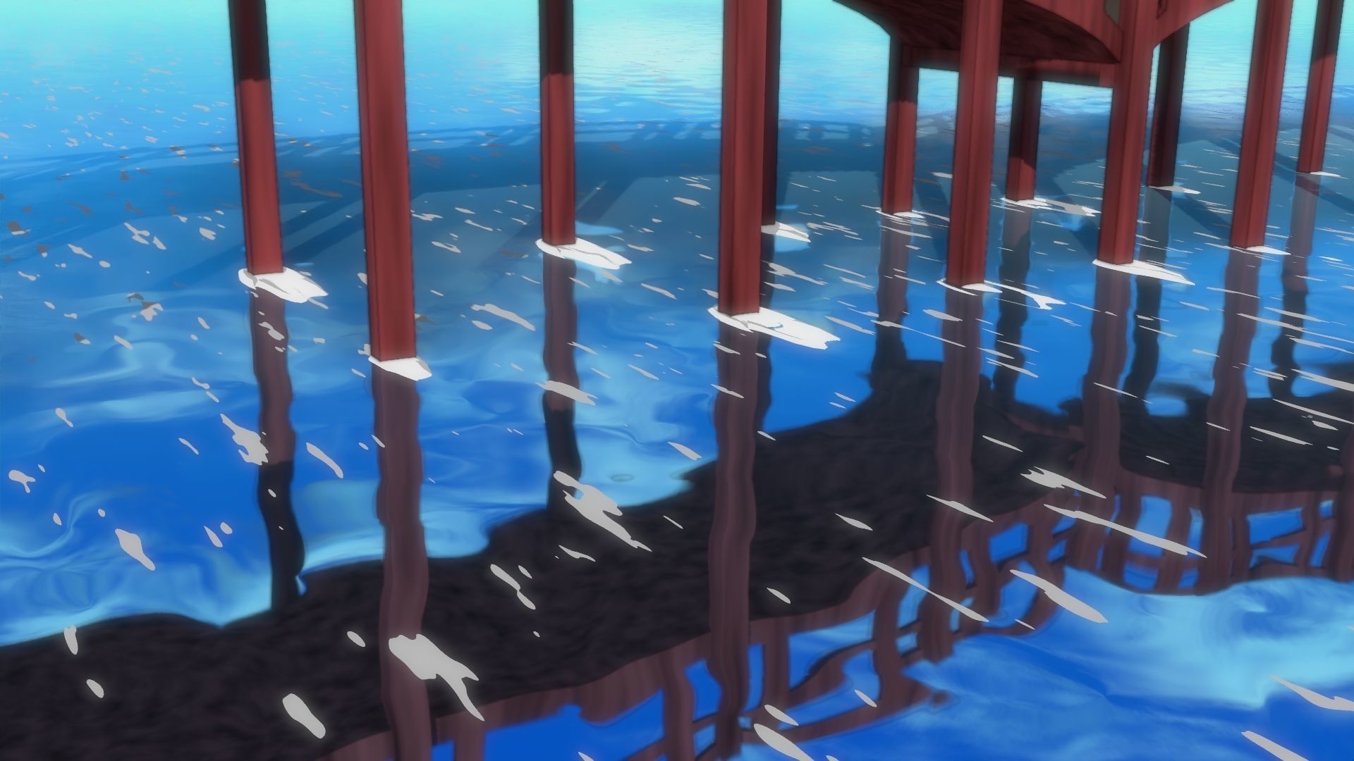 For Anime in Blender - Water Reflections 3D model_15