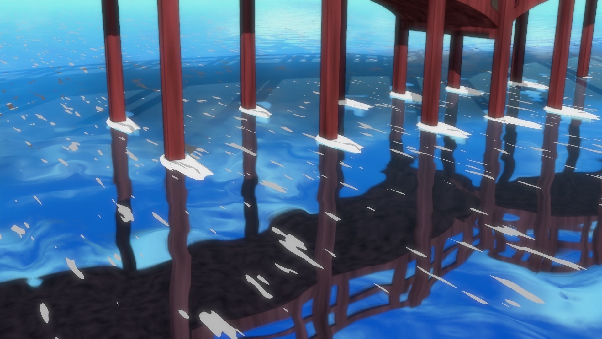 For Anime in Blender - Water Reflections 3D model_21