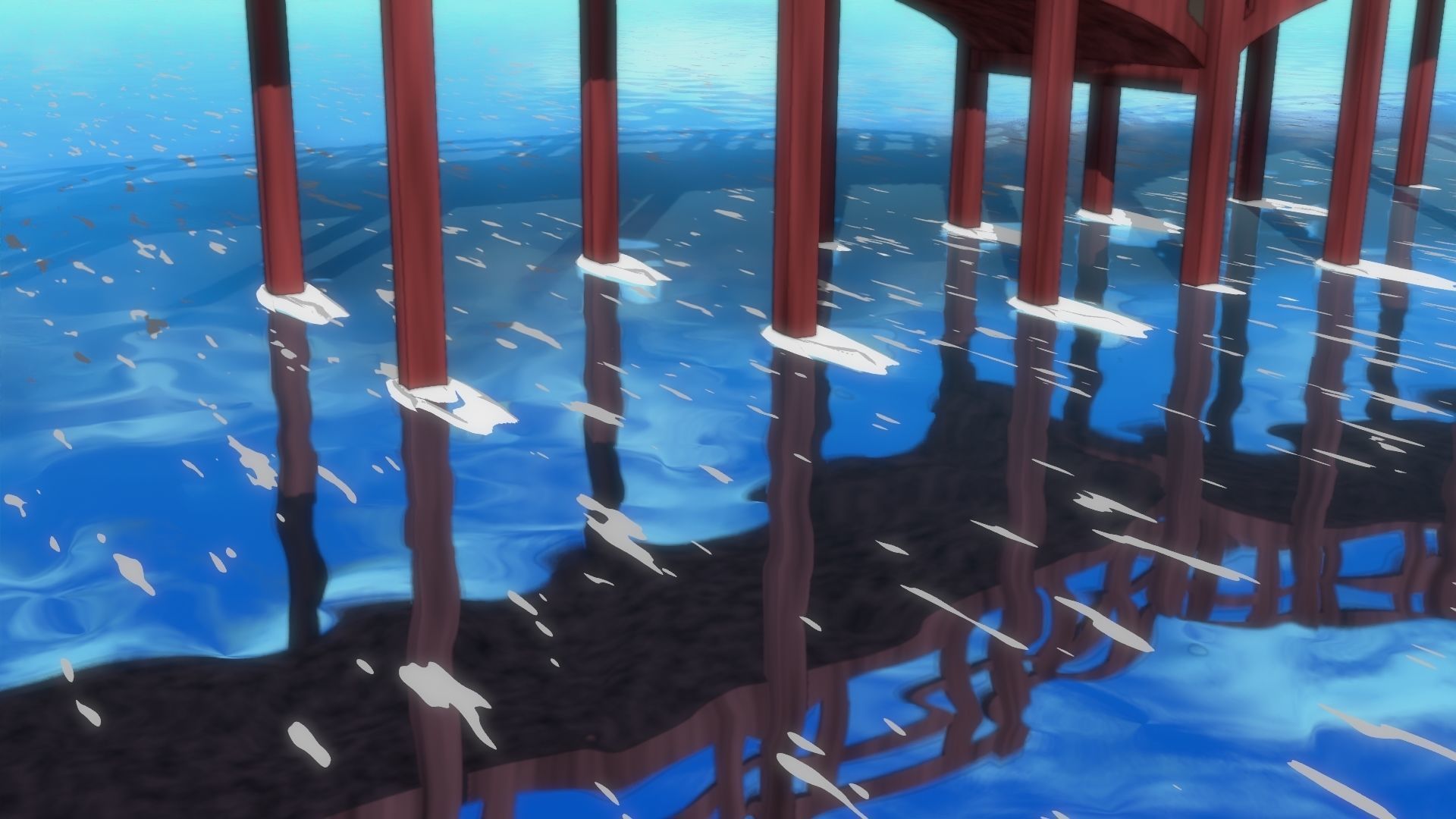 For Anime in Blender - Water Reflections 3D model_13