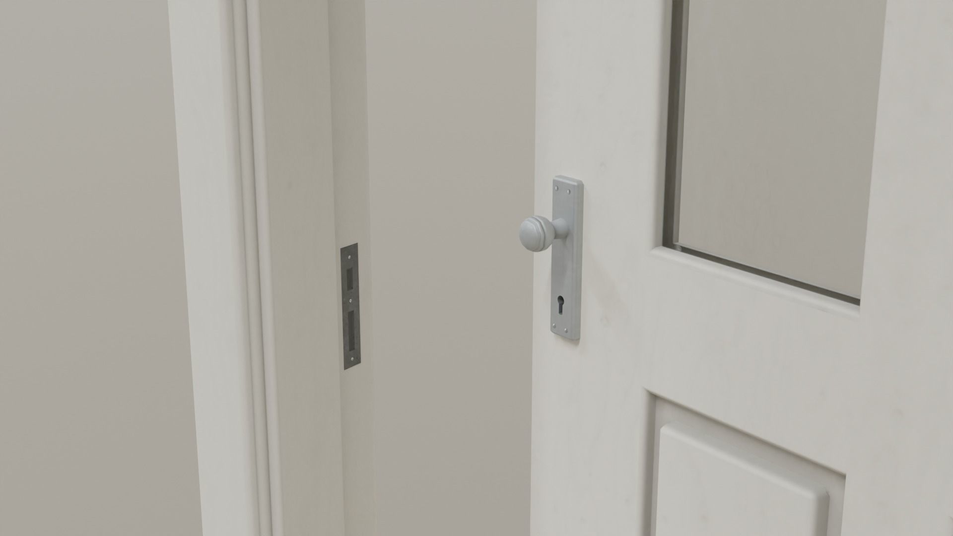 Wooden doors 3D Model Collection_8