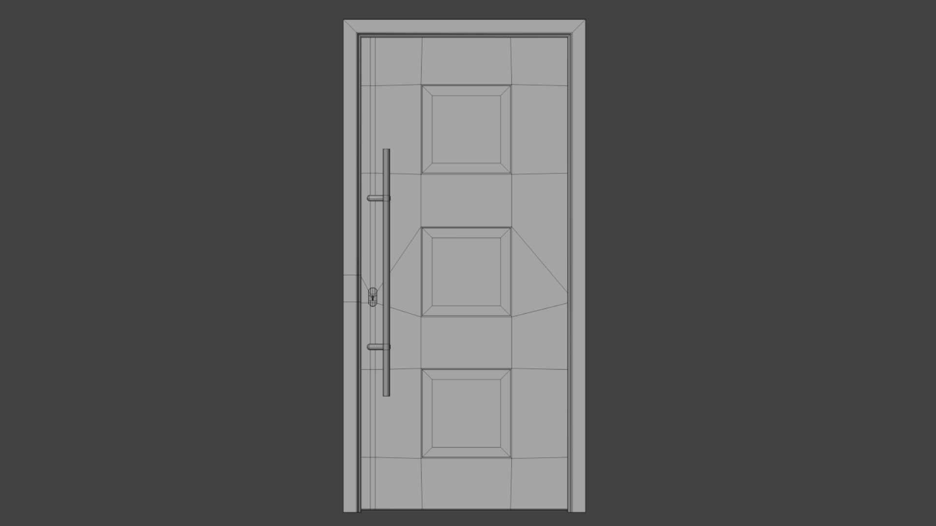 Wooden doors 3D Model Collection_20