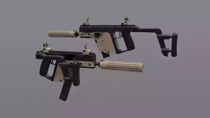 Kriss Vector 3D model