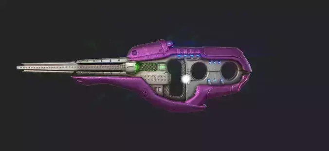 Covenant Carbine Low-poly 3D model
