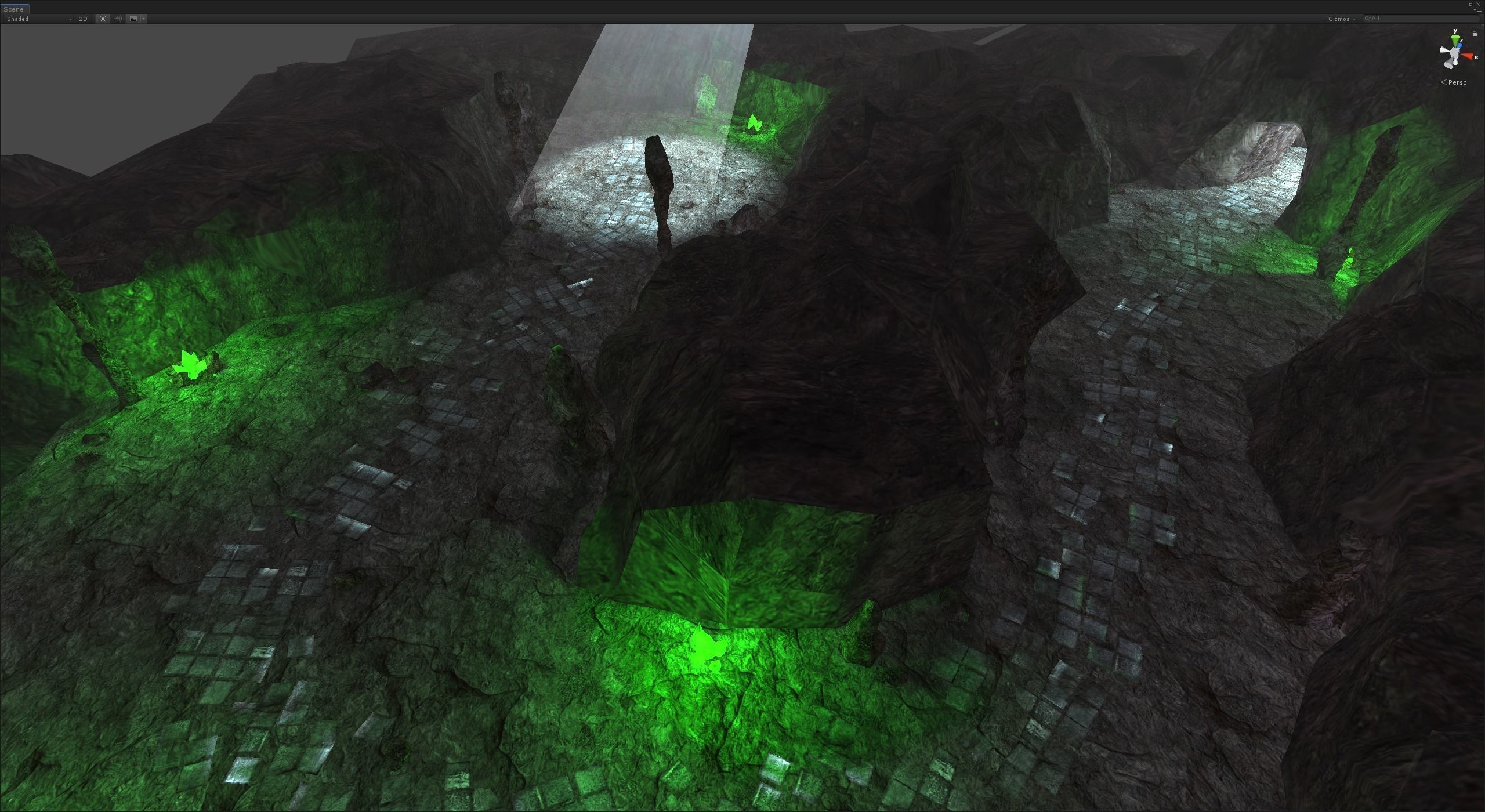 Casual Tiny Environment - Cave Set Low-poly 3D model_12