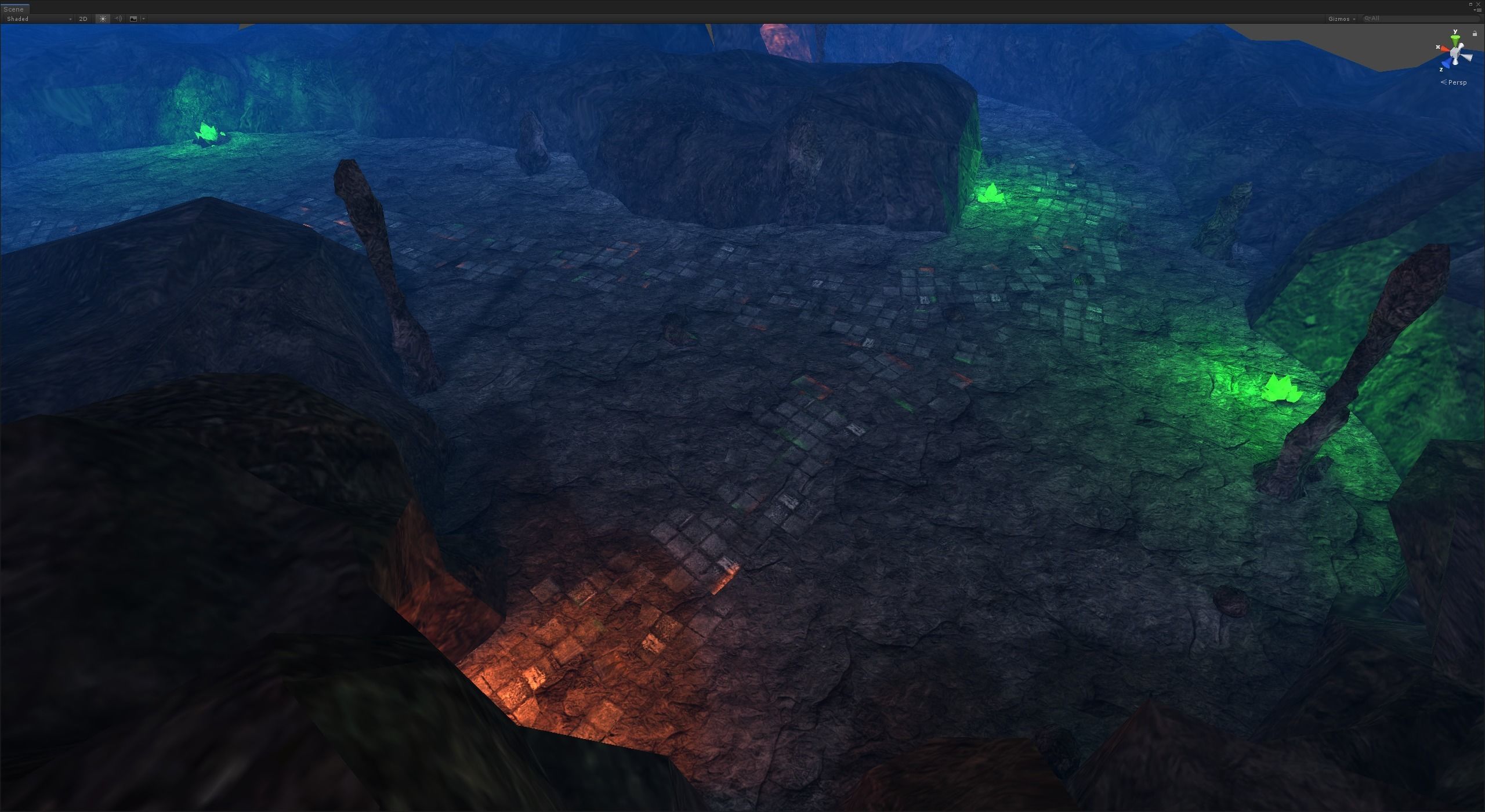 Casual Tiny Environment - Cave Set Low-poly 3D model_5