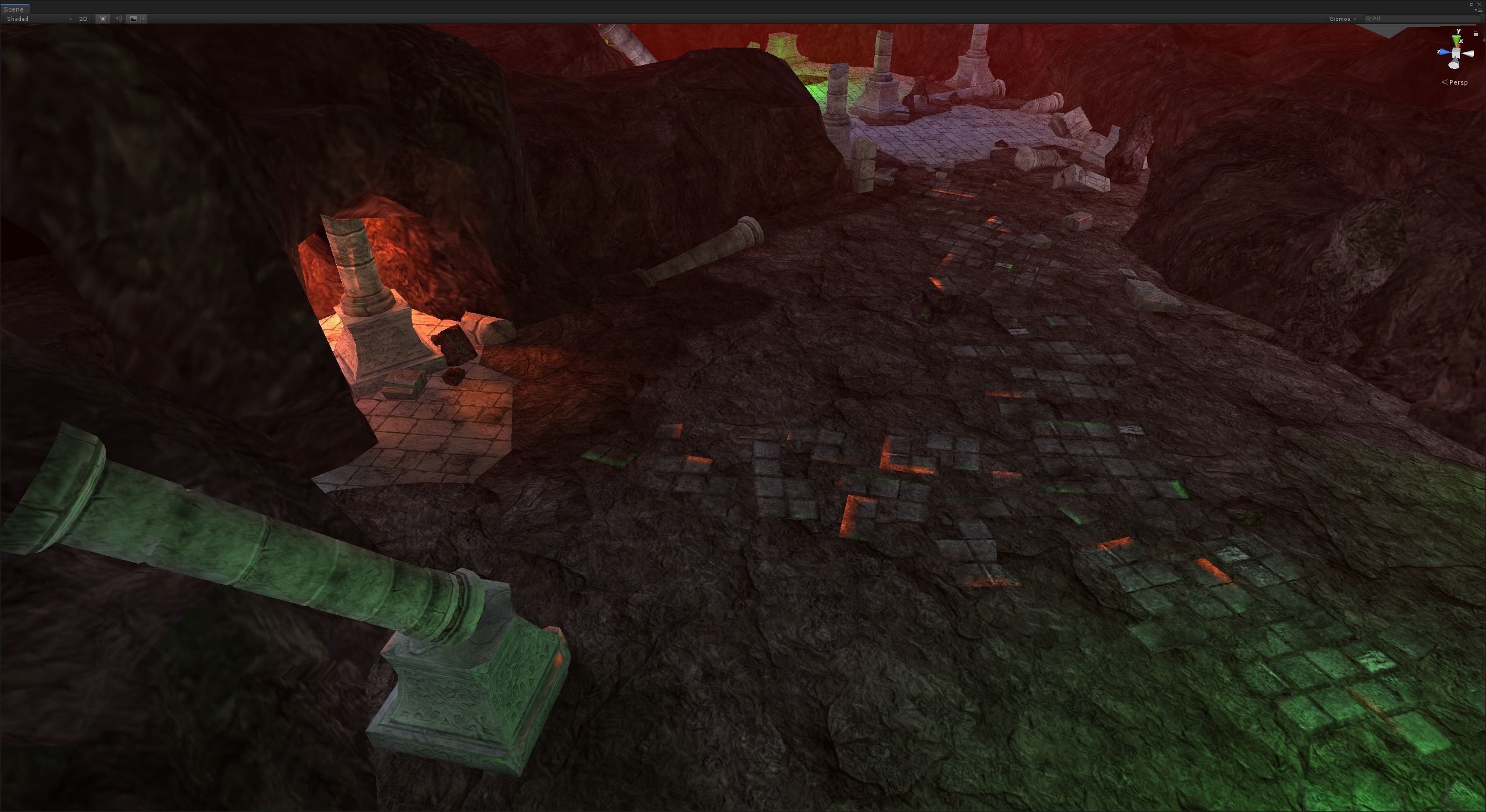 Casual Tiny Environment - Cave Set Low-poly 3D model_14