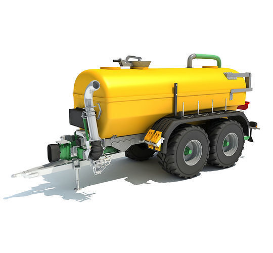 Farm Trailer 3D model