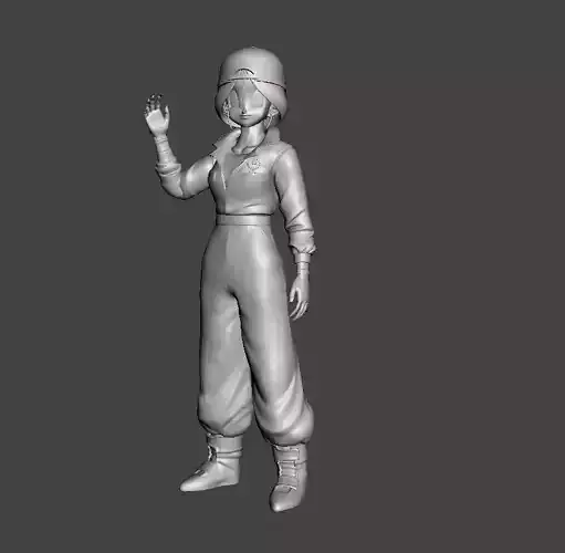 Future Bulma 3D Model