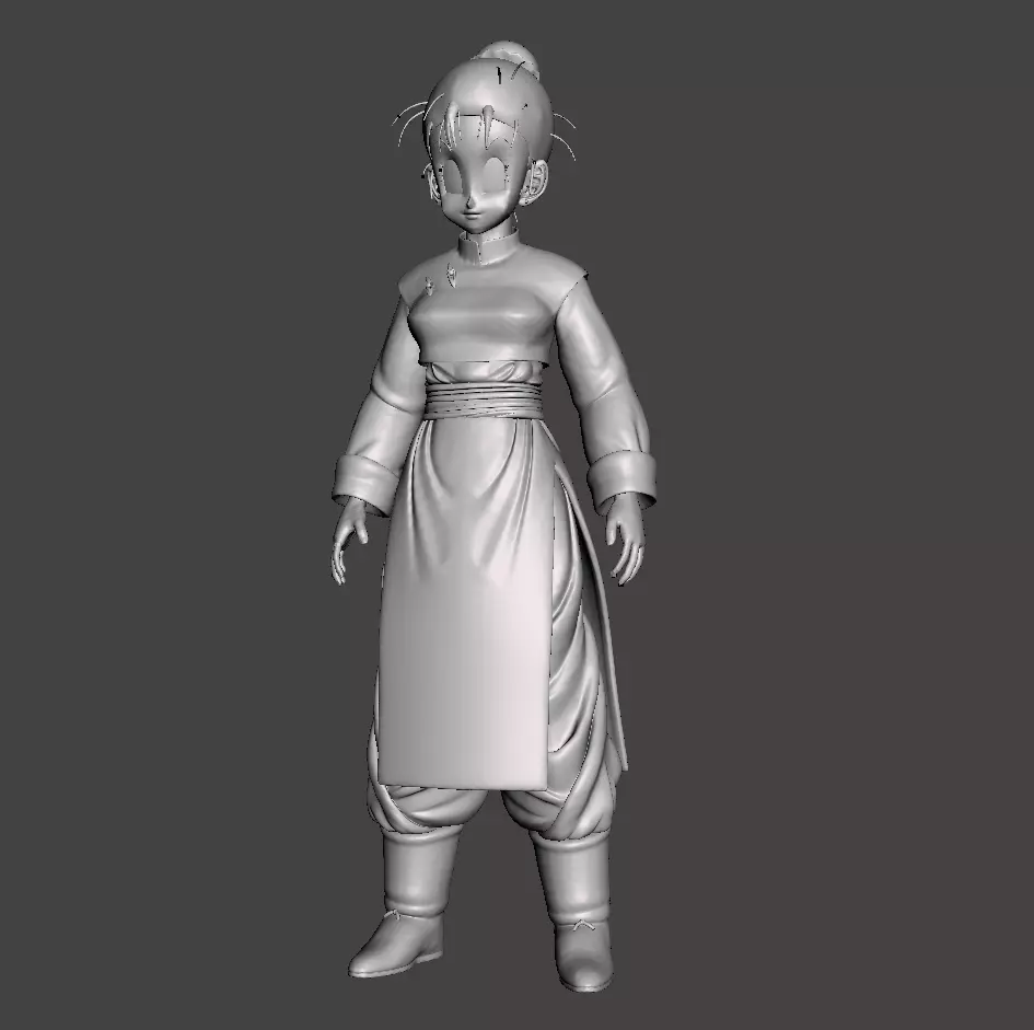 Future Chichi 3D Model 3D print model_0