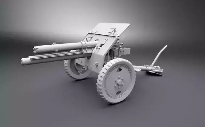 Qf 18 Pounder Scale model