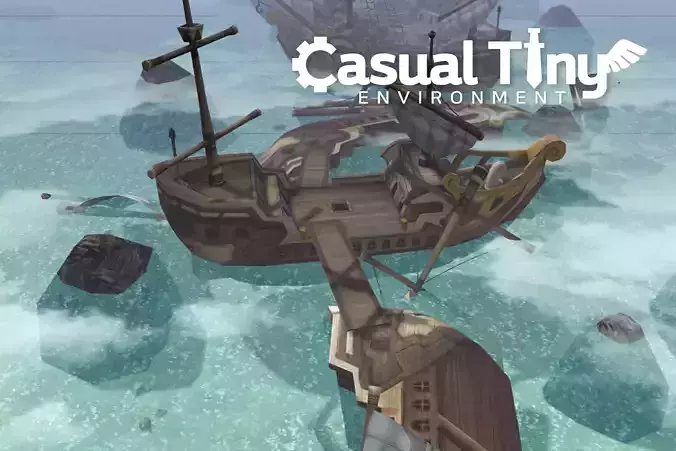 Casual Tiny Environment - Shipboard Battle