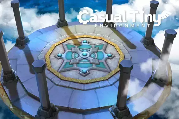 Casual Tiny Environment - Sky Temple