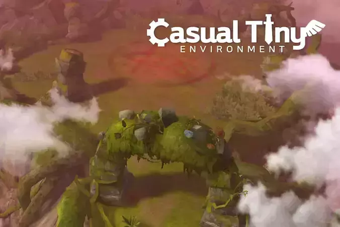 Casual Tiny Environment - Summon Magic Circle