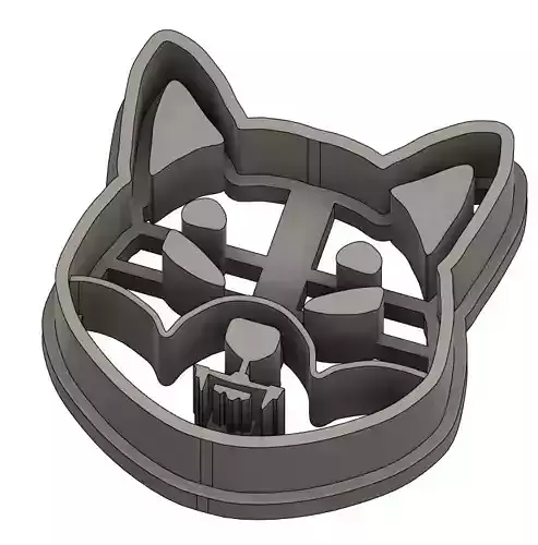 SHIB Coin Cookie Cutter 3D print model