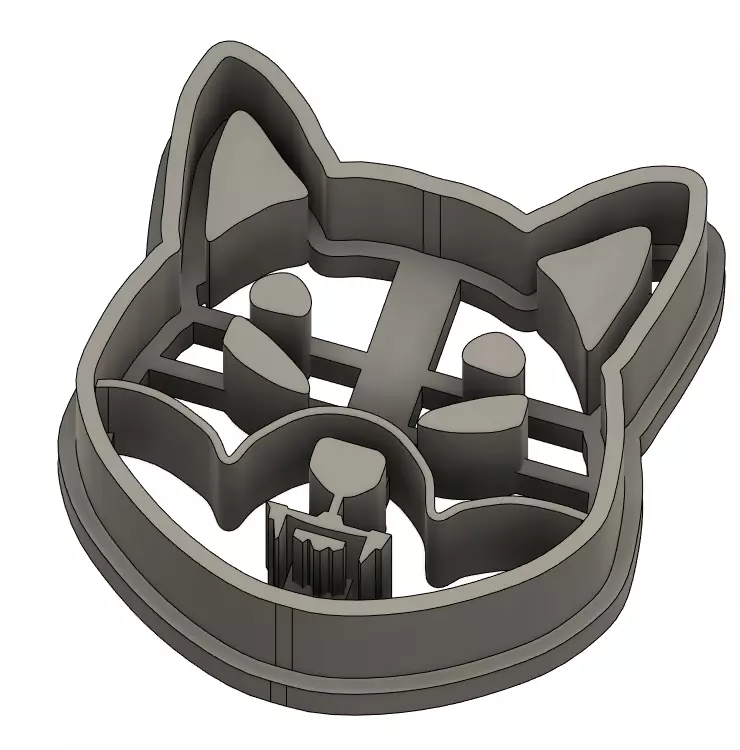 SHIB Coin Cookie Cutter 3D print model_0