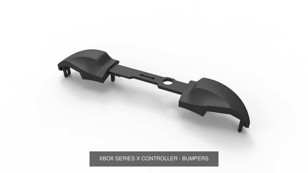 XBOX SERIES X CONTROLLER - ALL BUTTONS 3D Model Collection_4