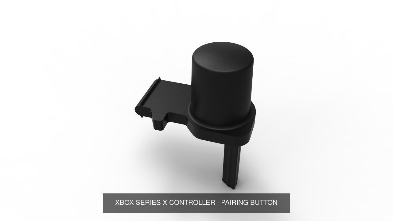 XBOX SERIES X CONTROLLER - ALL BUTTONS 3D Model Collection_6
