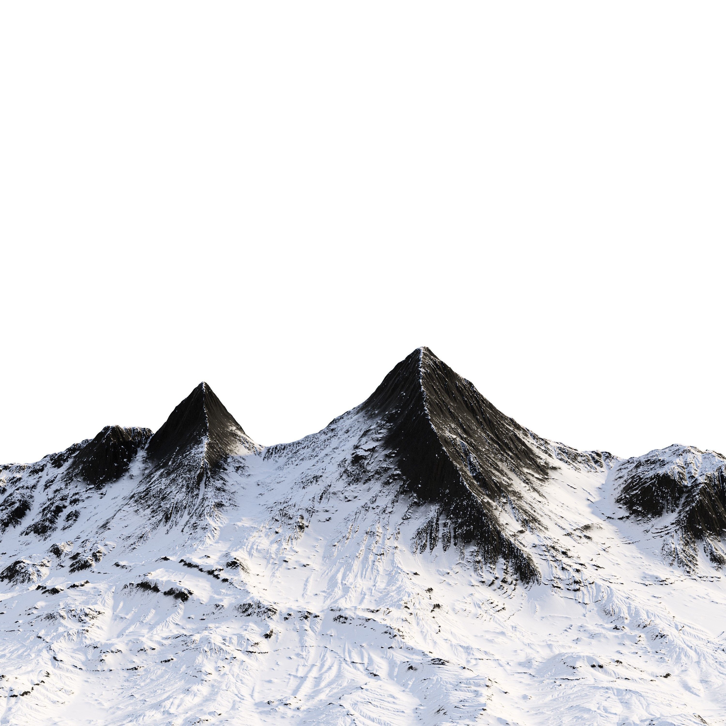 Mountain Vol 1 3D model_1