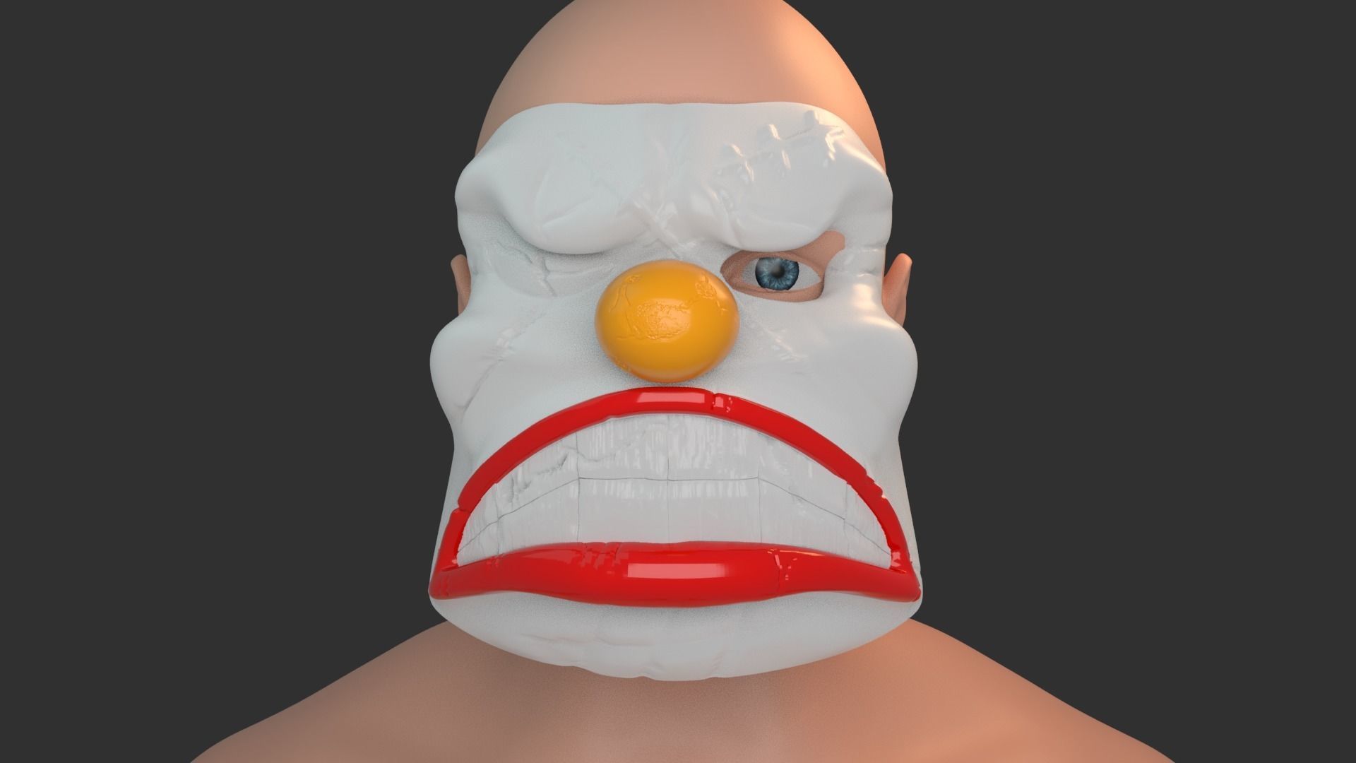 Clown Mark 3D print model_5
