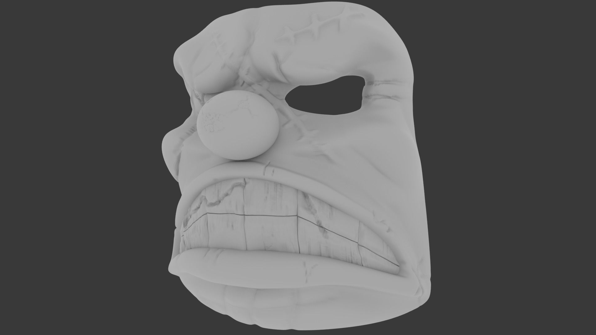 Clown Mark 3D print model_1